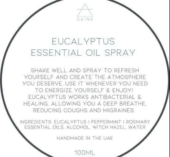 essential oil spray