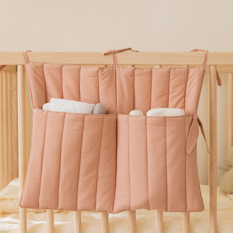 Crib Pocket Hanger- Vinytage Nude
