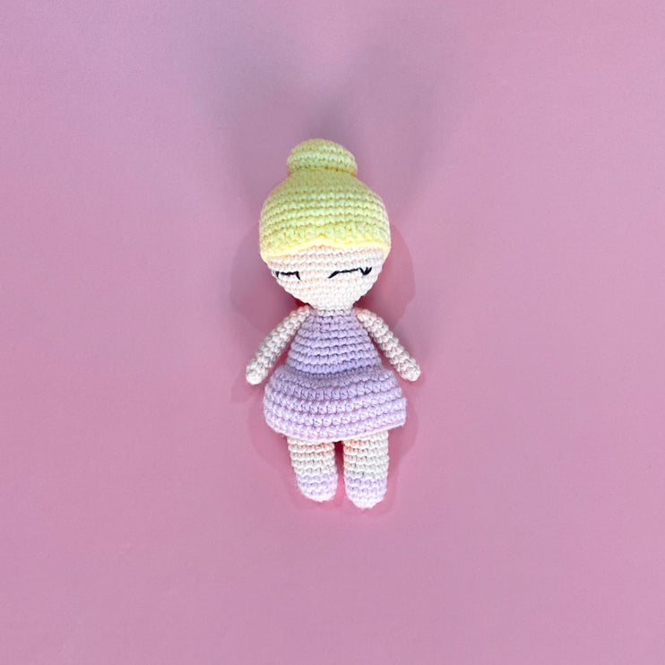 Mini Crochet Ballerina Doll - Isla