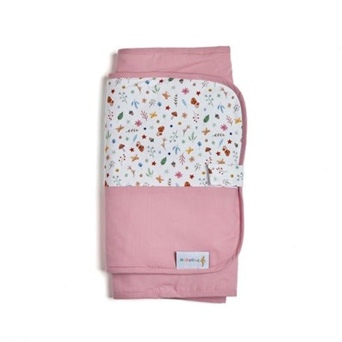 Pink nappy pouch