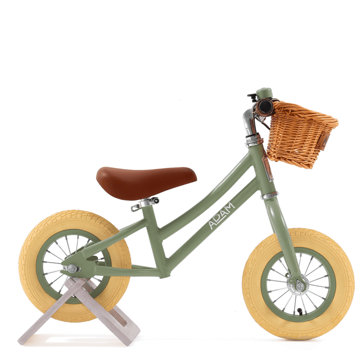 balance bike for small kids 10 inches sage colour the adam store