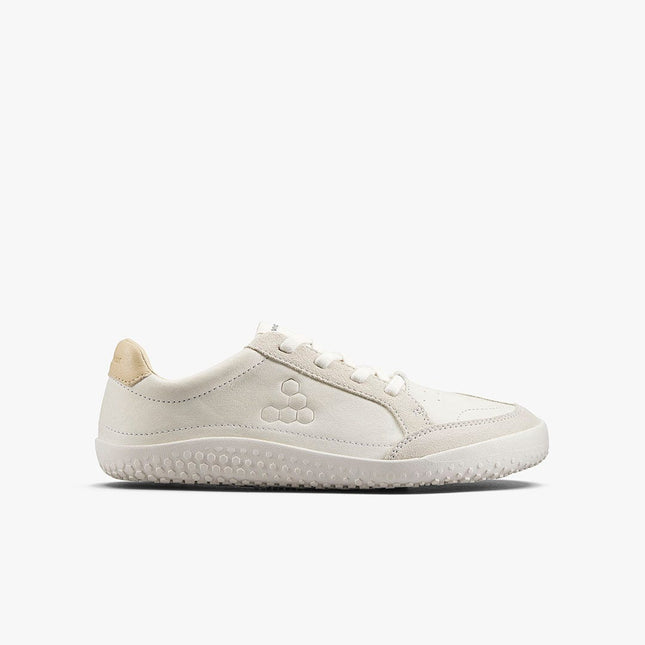 white sneaker for kids from vivo barefoot