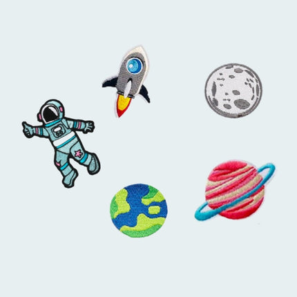 Iron-on Patches - Space Set