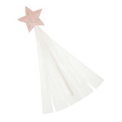 Pink Velvet Stars & Moon Wand