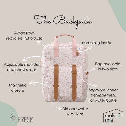 Backpack - Garden Flowers