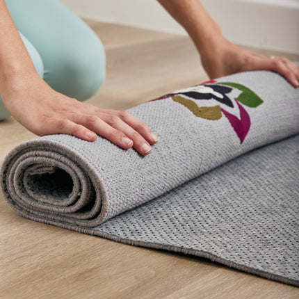 Yoga Mat - Handmade with aligment lines