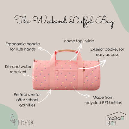 Weekend Duffel Bag - Summer Fruit