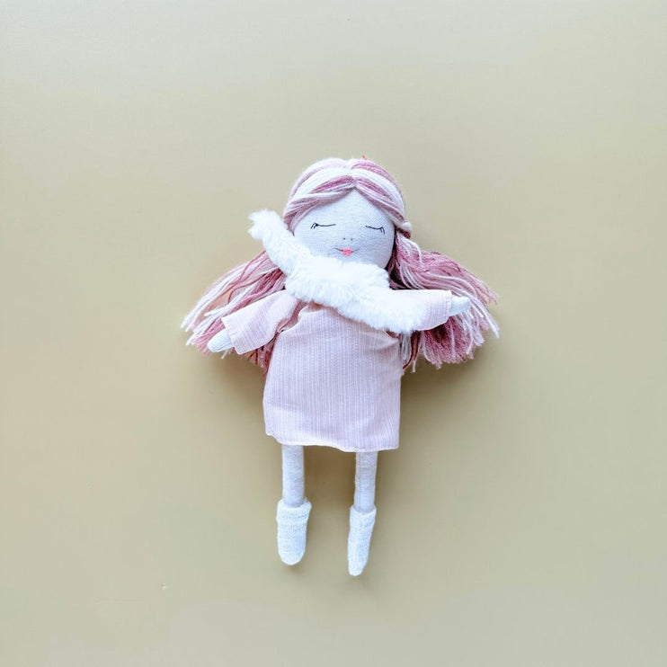 Emma Handmade Doll with white scarf