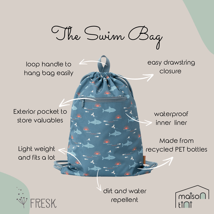 Swim Bag - Shark