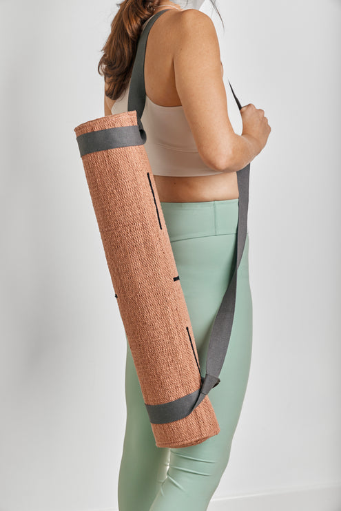 Yoga Mat - Handmade with aligment lines