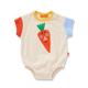 Terry Short Sleeve Bodysuit - Pocket Patch