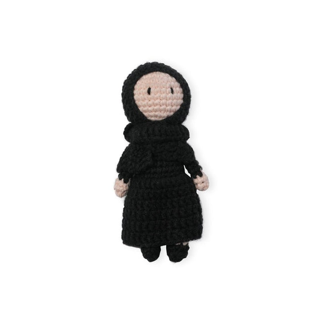 girl in abaya crochet doll
