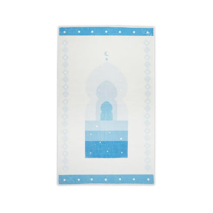 blue prayer mat
