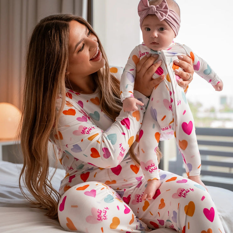 matching mommy and me pyjamas