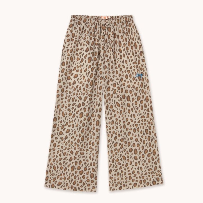 Cotton animal print pants