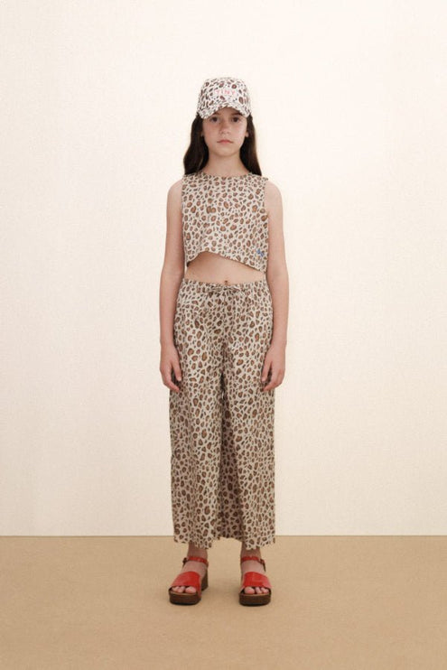Leopard print top