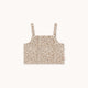 Animal Print Rib Top