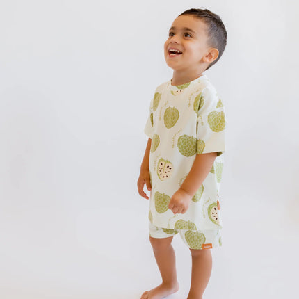 Boy in Ashta short and shirt 