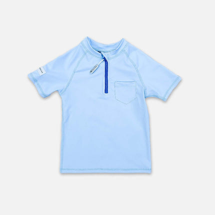 rashguard short sleeve fresh blue