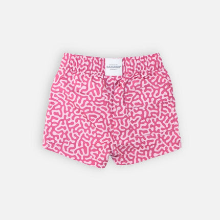 back look of boy shorts coral reef