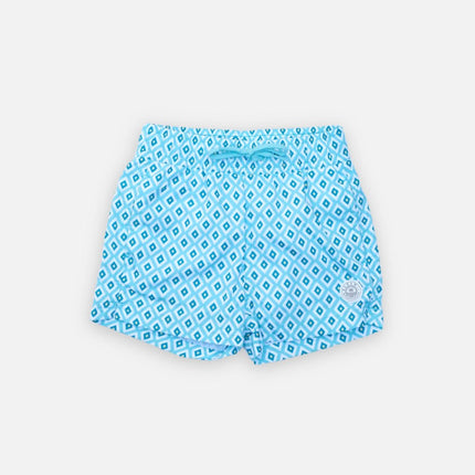 boy shorts with diamond green prints