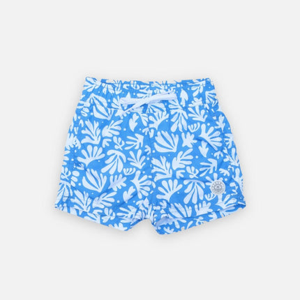 boy shorts with deep sea corals print