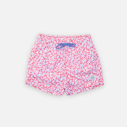 boy shorts with floral ditsy prints