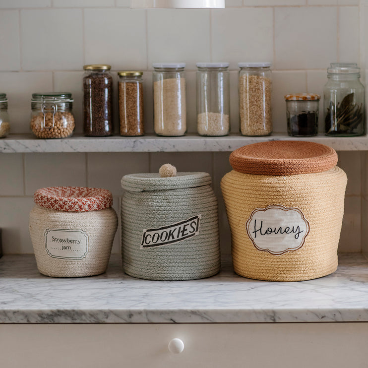 Soft Basket Jars from Lorena Canals