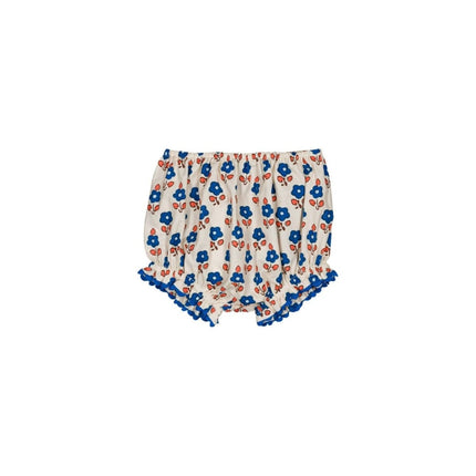 Floral-patterned baby bloomers 
