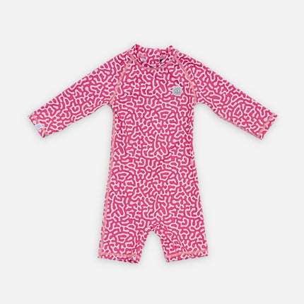 Baby Swimsuit - coral reef pattern