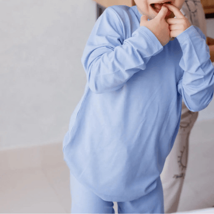 Zoom in of Bahry long sleeve pajama