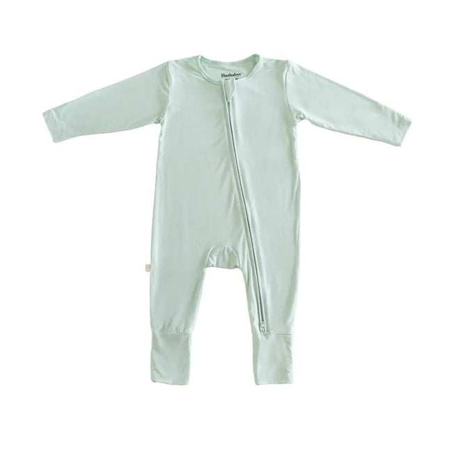 Sage Green Zippered Sleepsuit