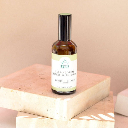 bergamot essential oil spray