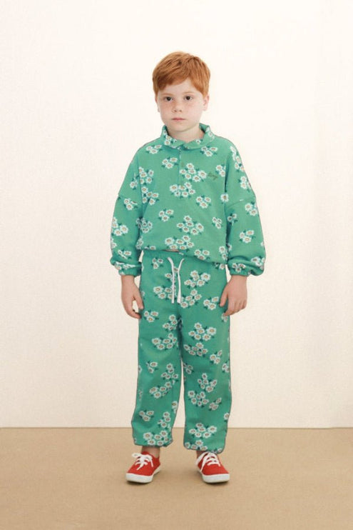 Emarald floral print tracksuit