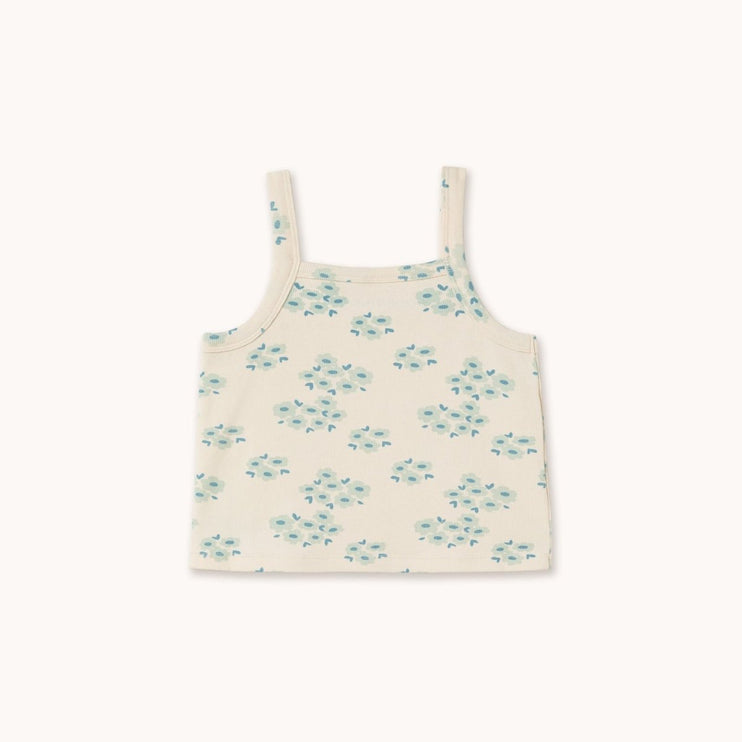 Floral patterned tank top