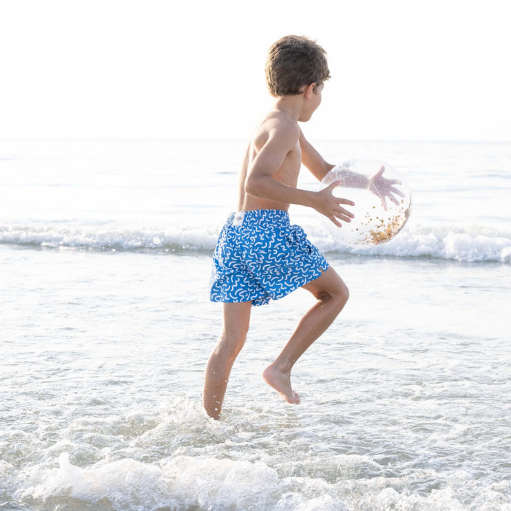 ocean vibes boy shorts uv protected