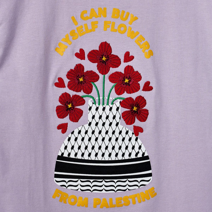 Buy Myself Flowers (Lilac) - T-shirt