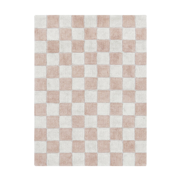 Washable Rug Kitchen Tiles Rose from Lorena Canals