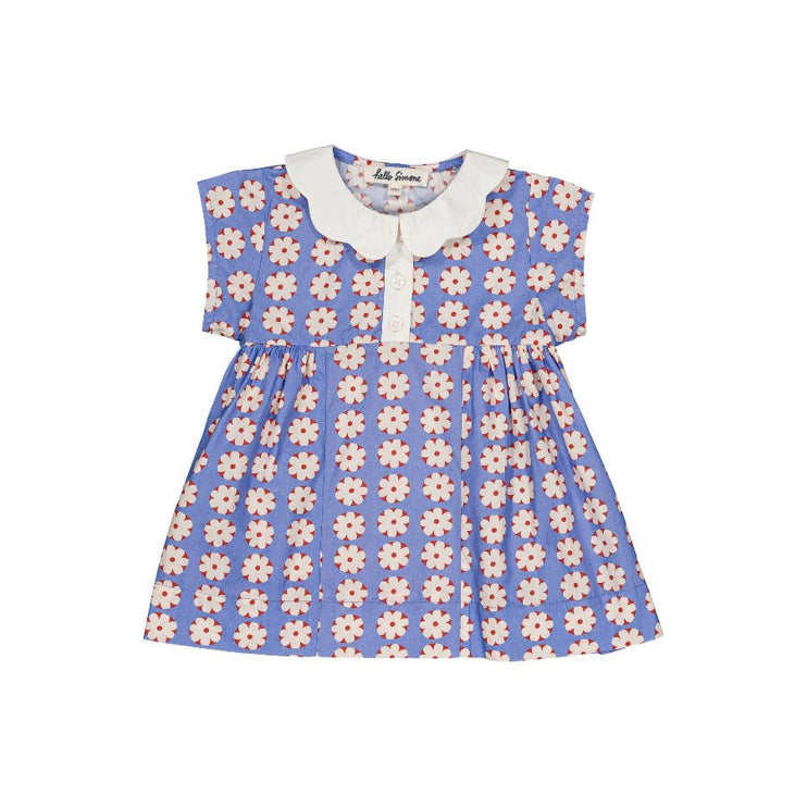 Baby dress with floral pattern 