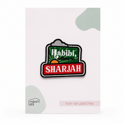 Iron on Patch - Come to Sharjah