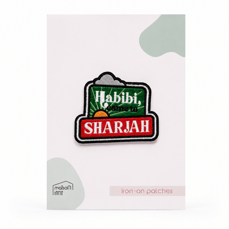 Iron on Patch - Come to Sharjah