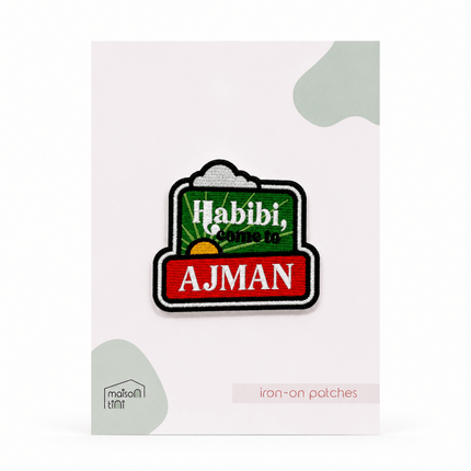 Iron on Patch - Ajman