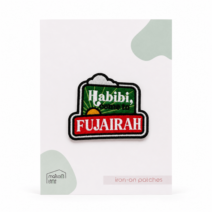 Iron on Patch - Come to Fujairah