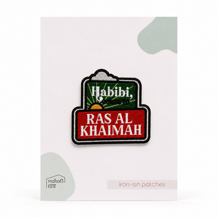 Iron on Patch - Ras Al Khaimah