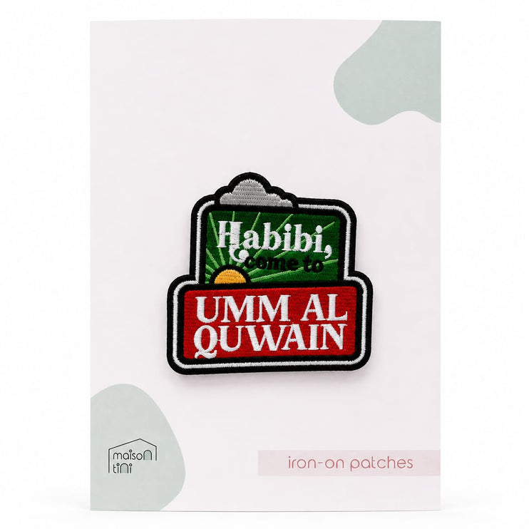 Iron on Patch - Umm Al Quwain