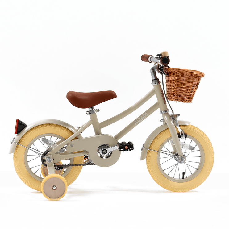 12 inches pedal bike for toddlers in beige the adam store