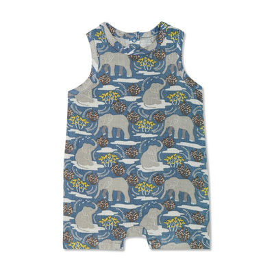 safari party muslin romper