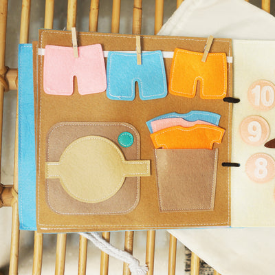 Hedgehog Felt Busy Book
