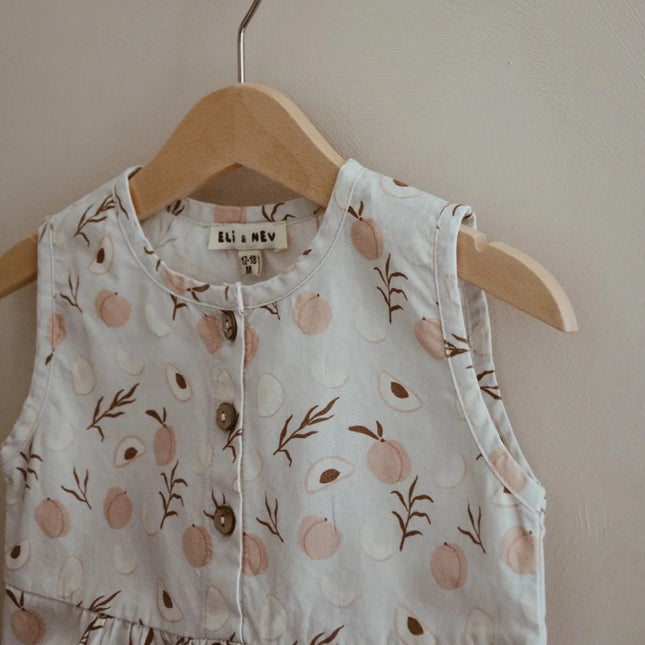 sleeveless summer rompers
