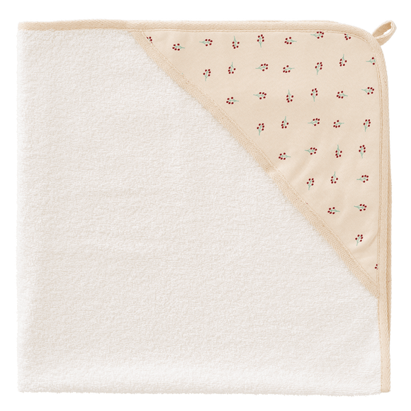 berries hooded towel